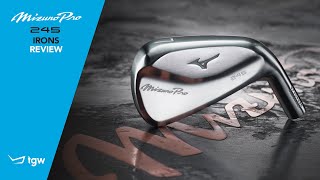 Mizuno Pro 245 Irons Review by TGW [upl. by Ney]