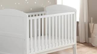 Babymore Aston Cot Bed White [upl. by Megdal]