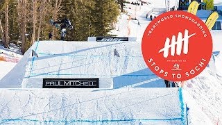 Shaun White shakes off heavy slam to win 2014 Mammoth Grand Prix slopestyle 4  TransWorld SNOWboard [upl. by Crystie108]