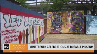 Juneteenth celebrations at DuSable Museum [upl. by Doner463]