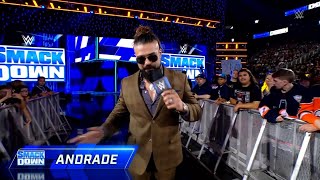 Andrade Entrance  WWE SmackDown September 06 2024 [upl. by Goda]