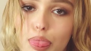 20 Seconds of LilyRose Depp Being LilyRose Depp [upl. by Clywd]