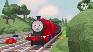 Stories Of Sodor Vandalism Remake Geoffrey Crash on BTWF By fedetalestheinvasion [upl. by Ijneb]