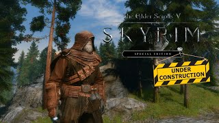 Skyrim Special Edition  2020 Archery Gameplay Overhaul  Modded WIP Gameplay [upl. by Anahoj]