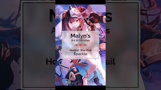 Honkai Star Rail  Sparkle  drawing timelapse  Malyns Art in Minutes  speedpaint shorts [upl. by Lledrev650]