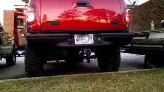 2002 F150 Flowmaster True Dual Exhaust [upl. by Anelleh]