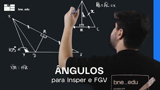 MATEMÁTICA INSPERFGV  ÂNGULOS [upl. by Aisats]