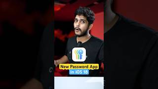 iOS 18 introduced Passwords App 🔥 iphone ios18 [upl. by Marilee]