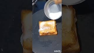 Easy milk bread recipe bread breakfast food recipe shorts viral trending [upl. by Samid]