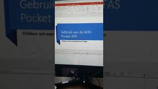 AFAS Pocket app instructie video [upl. by Nnateragram]