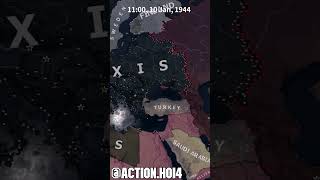 FrancoBritish Union in WW2  HOI4 TIMELAPSE ww2 shorts hoi4 timelapse war [upl. by Langill366]