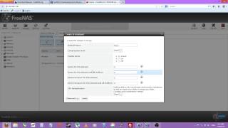 Part 2  FreeNAS WebGUI [upl. by Lorraine]