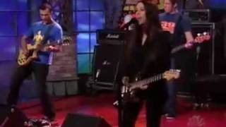 ALANIS MORISSETTE  HANDS CLEAN live NBC2002 [upl. by Ahseik]