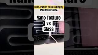 MacBook Pro M4 Nano texture vs glass display [upl. by Klump]