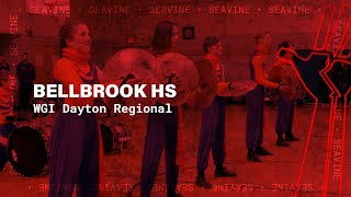 Bellbrook High School Cymbal Line Dayton Regional 2020  In The Lot With Seavine [upl. by Caye]