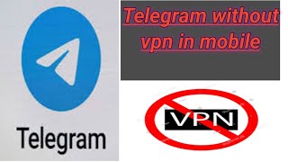 how to use telegram wighout vpntelegram use without vpn [upl. by Zaller]