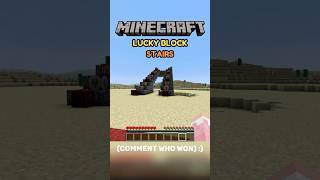 MINECRAFT LUCKY BLOCKS STAIRS RACE 5 😂🏁 [upl. by Tomchay]