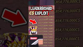 Crazy LEADERBOARD EXPLOIT in Roblox Fisch [upl. by Blackington]