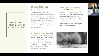 Naturally Speaking – What is Environmental History and What Can it Teach Us [upl. by Ahsikahs]