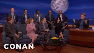 The quotVEEPquot Cast On The Shows Most Hurtful Insults  CONAN on TBS [upl. by Gnuhn221]