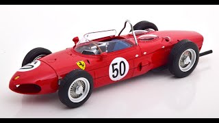 Modelissimo CMR Ferrari 156 Sharknose Baghetti Winner GP France 1961 118 [upl. by Aniweta]