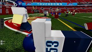 Football Fusion 2 LFG Notre Dame vs Georgia ROBLOX Football Competitive [upl. by Romano]