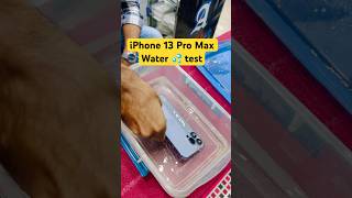 iPhone 13 Pro Max water 💦 test watertest iphone13promax viralvideo [upl. by Bree7]