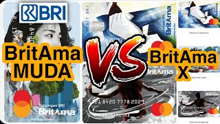 PERBANKAN  Perbedaan BritAma MUDA dan BritAma X BritAma MUDA Vs BritAma X Bank BRI 2021 [upl. by Uri]