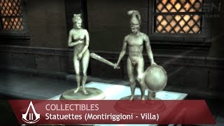 Assassins Creed 2  Side Memories  All Statuettes Monteriggioni [upl. by Todhunter66]