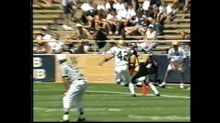 Cal vs Baylor 2002 Highlights  Jeff Tedfords First Game [upl. by Lebasile]