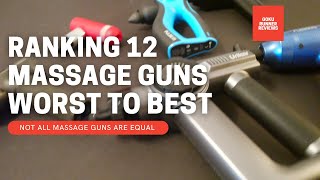 I Reviewed 12 Massage Guns On Amazon  Are they any good [upl. by Yzus]