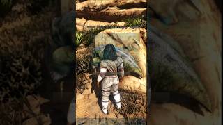 Lystrosaurus Tame in ARK scorched Earth shorts gaming ark [upl. by Enriqueta]