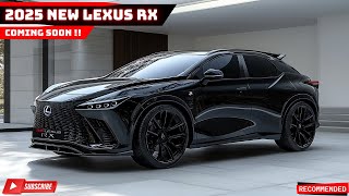 Breaking 2025 Lexus RX Revealed A Luxurious SUV That Will Exceed Your Expectations in Every Way [upl. by Syxela754]