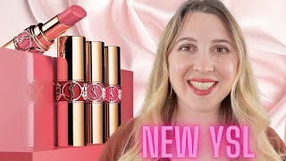 NEW YSL Rouge Volupte Shine Lipstick Shades for Spring 2023 [upl. by Junina]