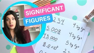 Significant Figures Step by Step  How to Pass Chemistry [upl. by Kcirdnek]