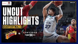 CONVERGE’s CARDIAC WIN UNCUT vs San Miguel 🔥  PBA Season 49 Governors’ Cup [upl. by Nata]