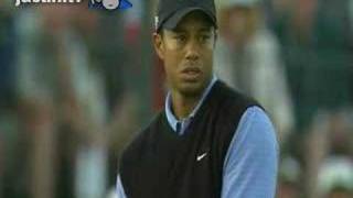 Tiger Woods Amazing shots Us Open 3rd Round 2008 [upl. by Joycelin]