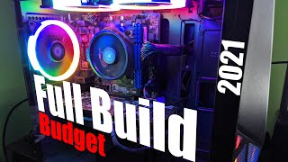 Best Budget Gaming PC 2021 Full Build  AMD Ryzen [upl. by Nayr]