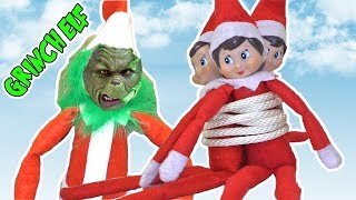 Bad Grinch Elf on the Shelf Steals Christmas [upl. by Messere]