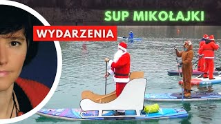 SUP Mikołajki vol 6 plywamypomagamy  Santa Clauses weswimwehelp [upl. by Hereld]