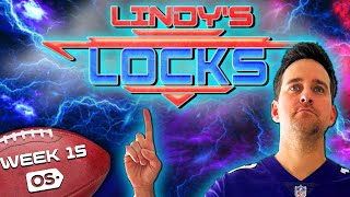 NFL Picks Week 15  Best NFL Picks amp Predictions  Lindys Locks [upl. by Aranaj]