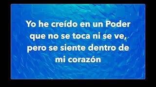 Yo he creído en un Poder que no se toca Medley de coros con letra  Coro Menap [upl. by Ahsemot432]