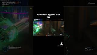 We lost we lost not really shortsviral overwatch2 overwatchgame tiktok overwatchgamer ow2 fyp [upl. by Nibbor]