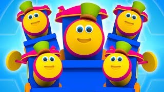 Tren Bob – Beş Küçük Bebek  Çocuk ve Bebek Şarkıları  Kids TV Türkçe [upl. by Adnolaj]