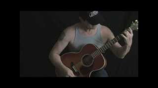 Ramble On by Led Zeppelin  Performed by Dalton Mullins on acoustic guitar [upl. by Yatzeck369]