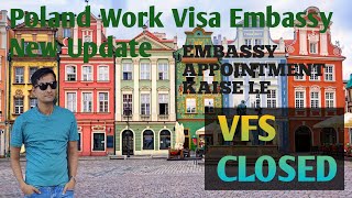 Poland Work Permit Visa Embassy 2023  Poland Work Permit Visa [upl. by Suoirred]