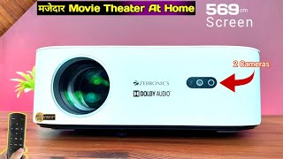 Zebronics ZEBPIXAPLAY 17 Projector FHD With Dolby Audio  Best Projector Ever Review [upl. by Showker]