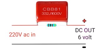 High Amp circuit AC 220V to DC out 6 volt [upl. by Cilurzo]