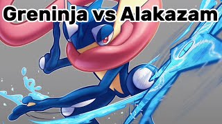 Pokemon Battle Greninja Vs Alakazam  Live Action [upl. by Divadnoj]