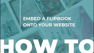 How to Embed a Flipbook Onto Your Website ● Paperturncom [upl. by Noevad486]